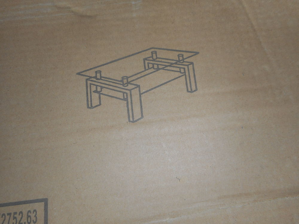 j'ai 3 table de salon double verre et ch&ecirc;ne massif Bricolage