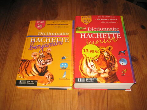 lot DICTIONNAIRE HACHETTE JUNIOR + BENJAMIN 6 a 11 ans 10 Czy (89)