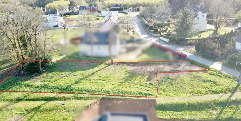 Vente Terrain Terrain de 572m2 (et1174m2) Camors Camors