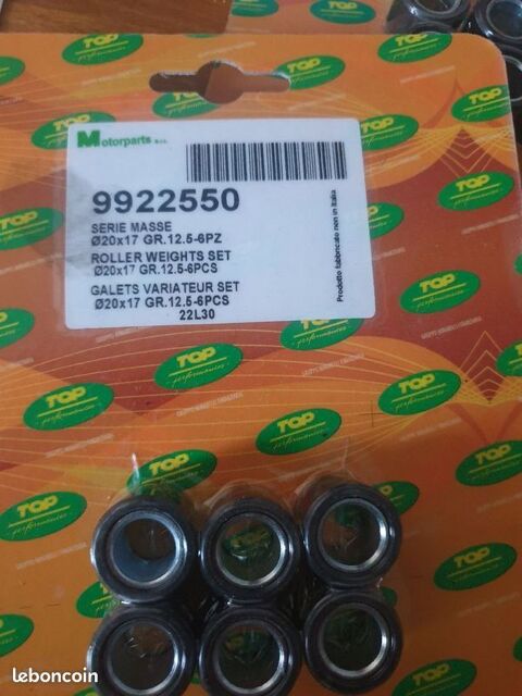 6 Galets neuf pour variateur (scooter) 5 Lan�on-Provence (13)