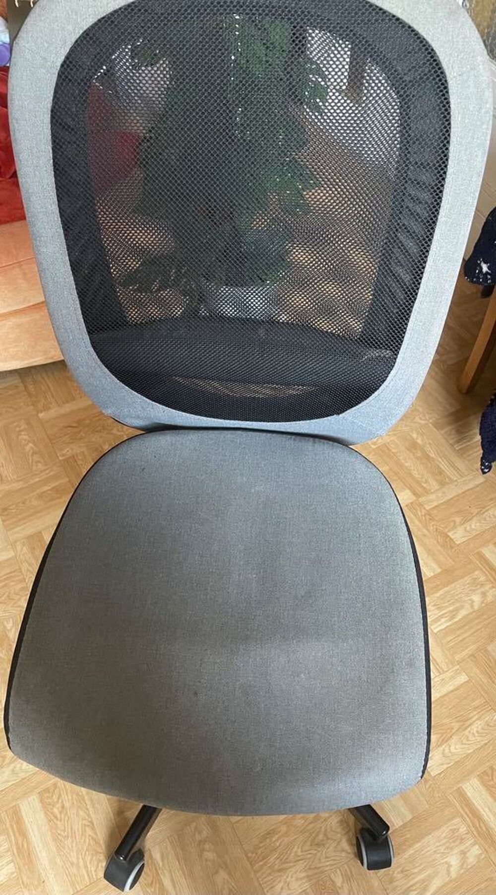 Chaise de bureau ergonomique gris anthracite Meubles