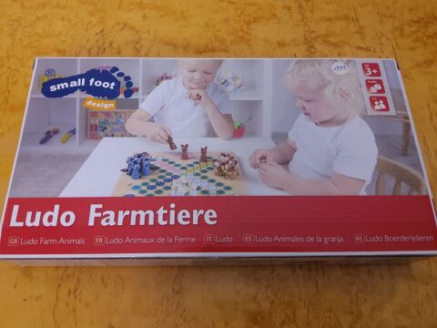 Jeu de socit Ludo Fermier de la marque Small Foot en bois 15 Thil (31)