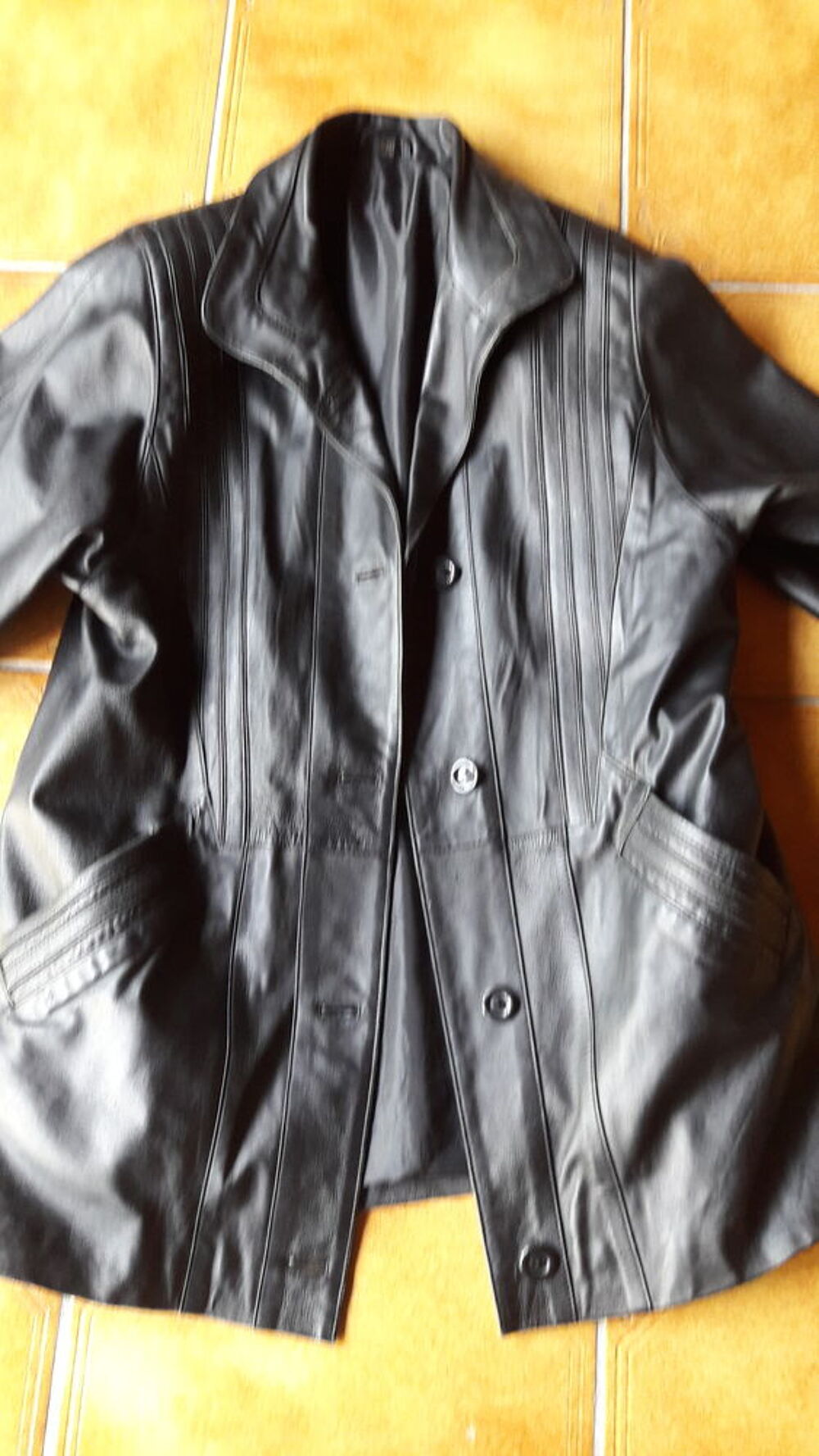 BLOUSON CUIR Vêtements