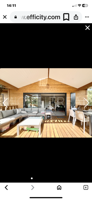  Chalet � vendre 3 pi�ces 55 m�