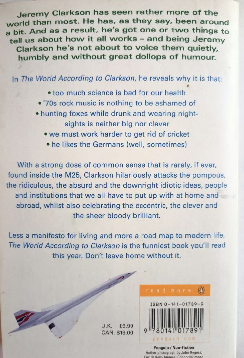 The World According to Clarkson Livres et BD