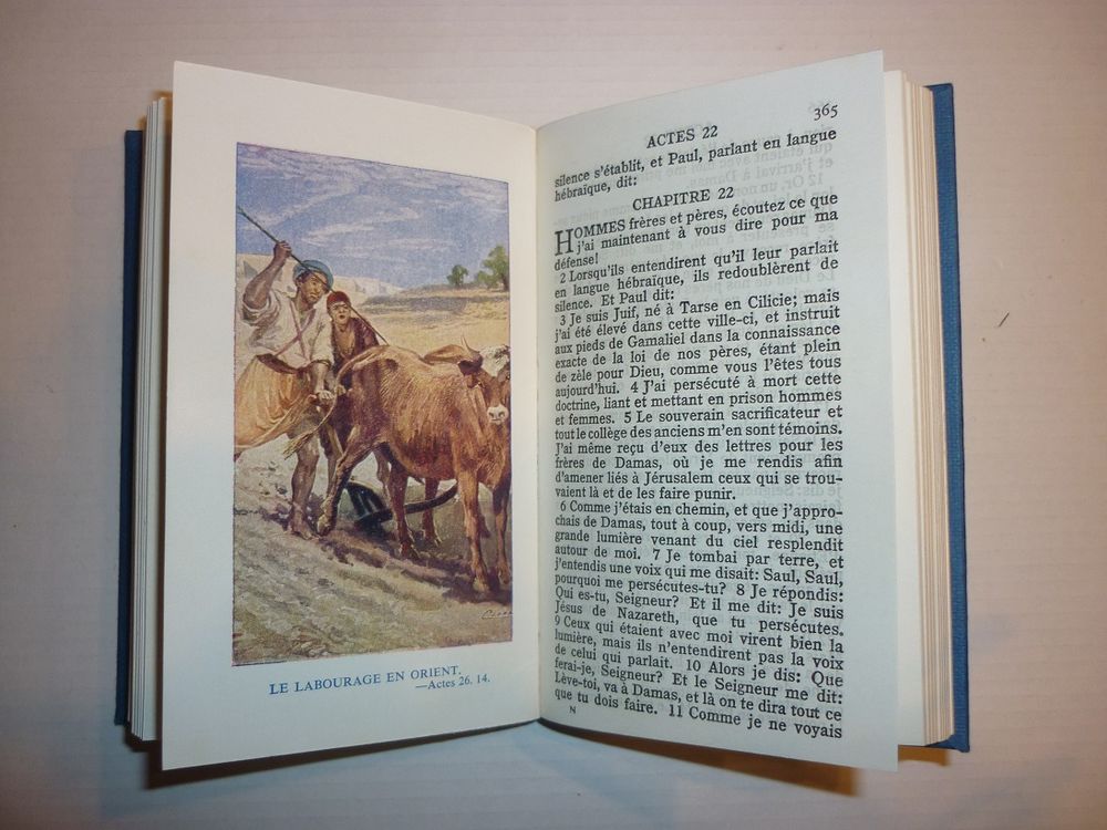 "LE NOUVEAU TESTAMENT" de Louis SEGOND Format poche couleurs Livres et BD