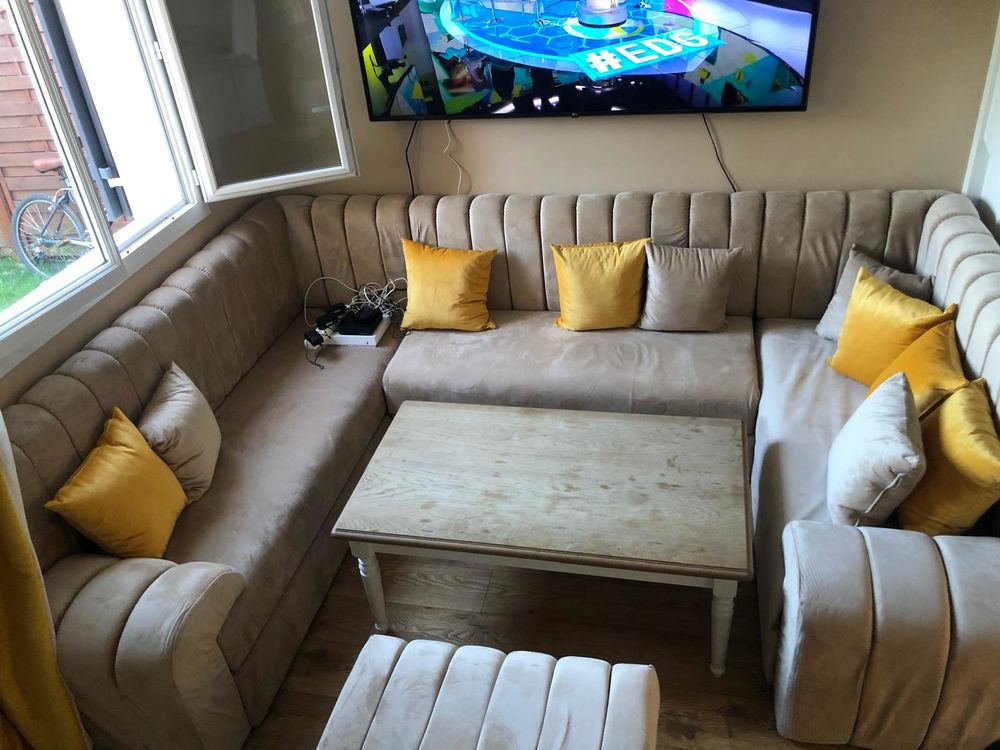 Salon marocain 3 assises + pouf coffre ? Tr&egrave;s bon &eacute;tat Meubles