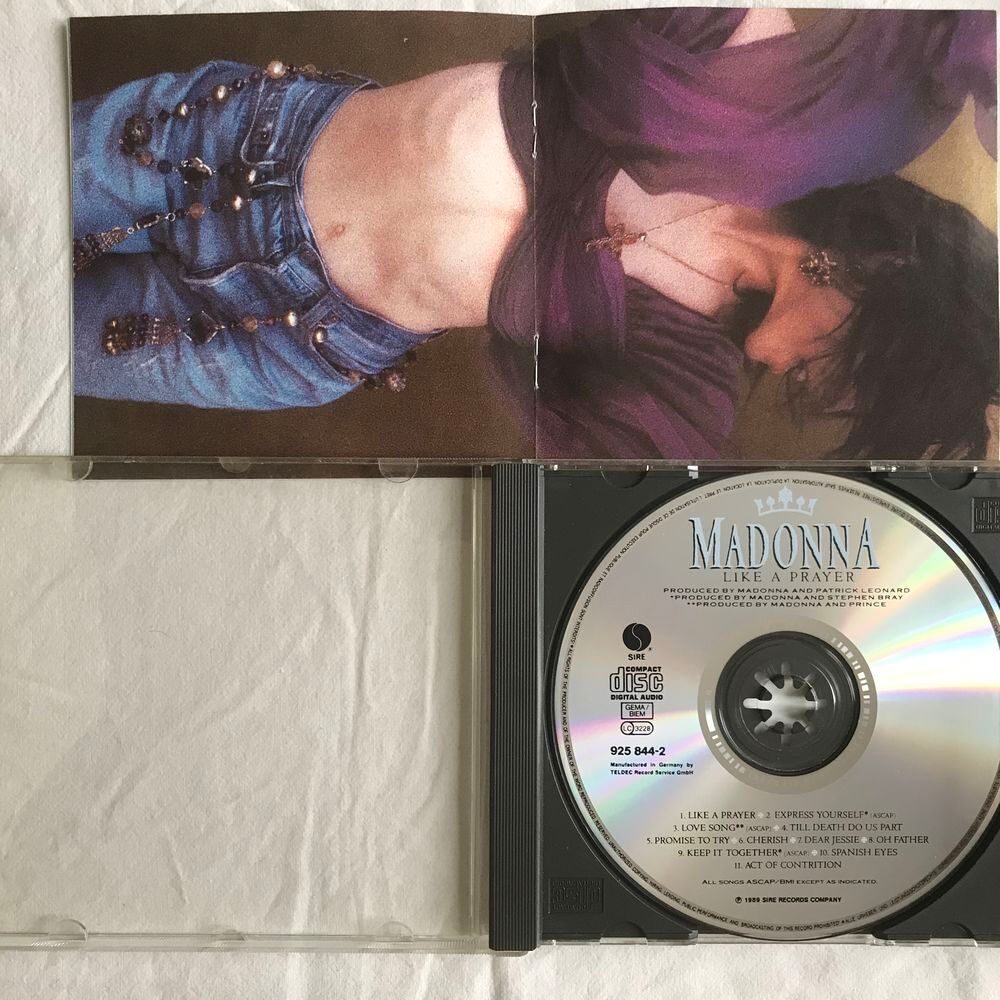 CD Madonna Like A Prayer CD et vinyles