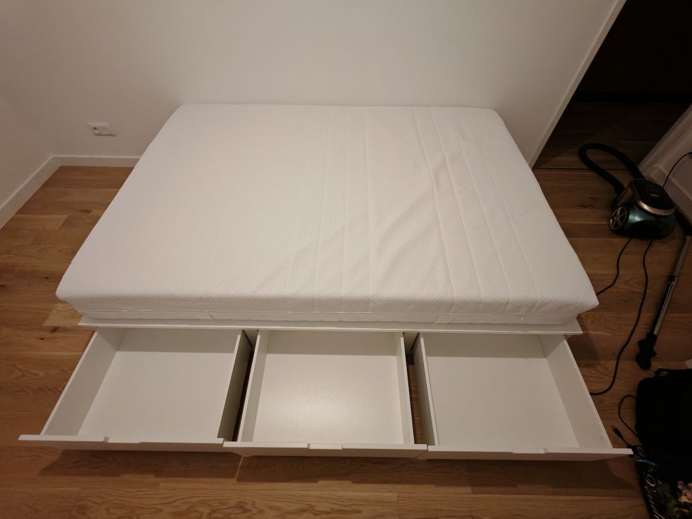 LIT 140 complet IKEA Nordli Meubles