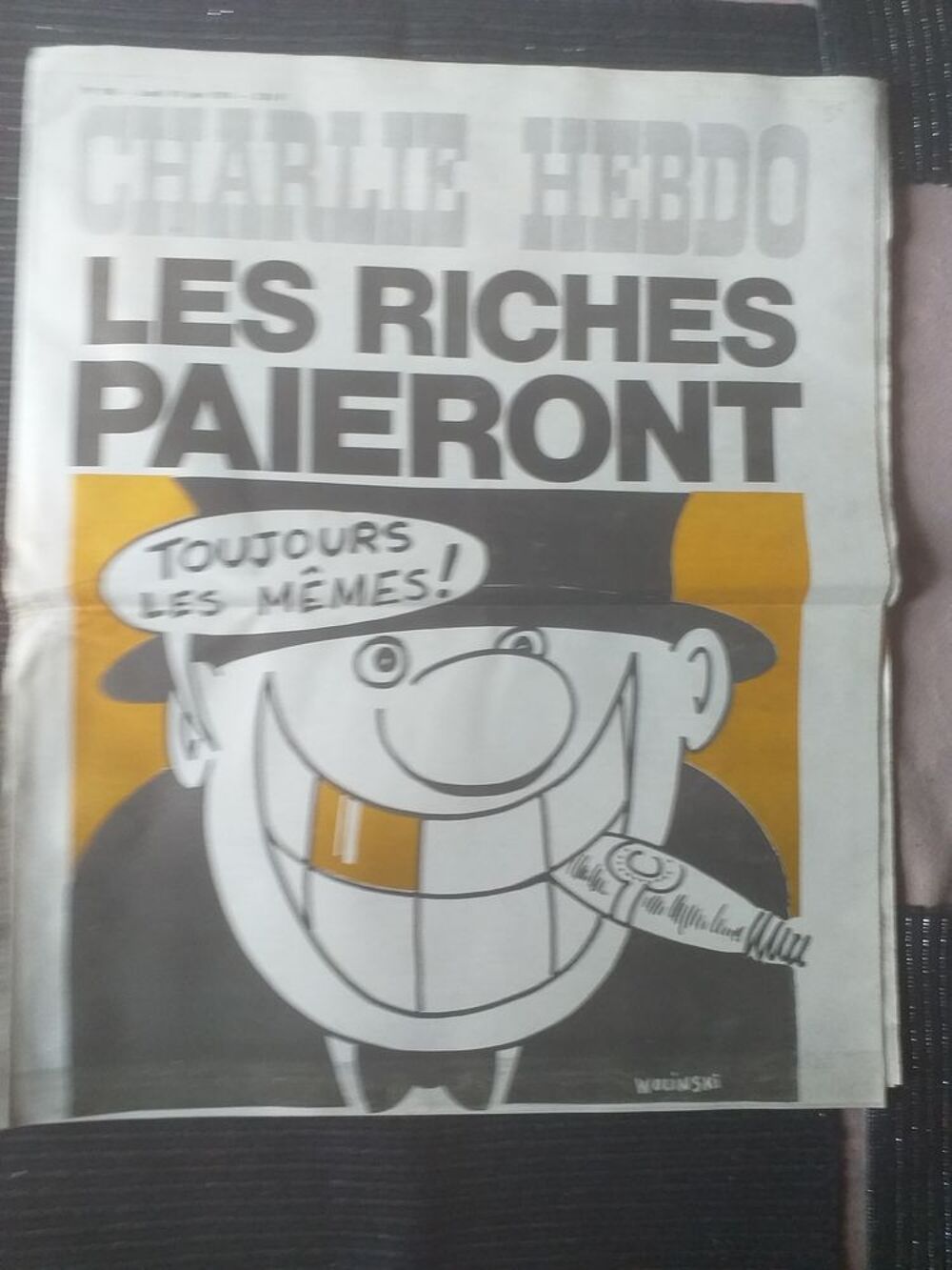 JOURNAL CHARLIE HEBDO N&deg; 186 ANNEE 1974 Livres et BD