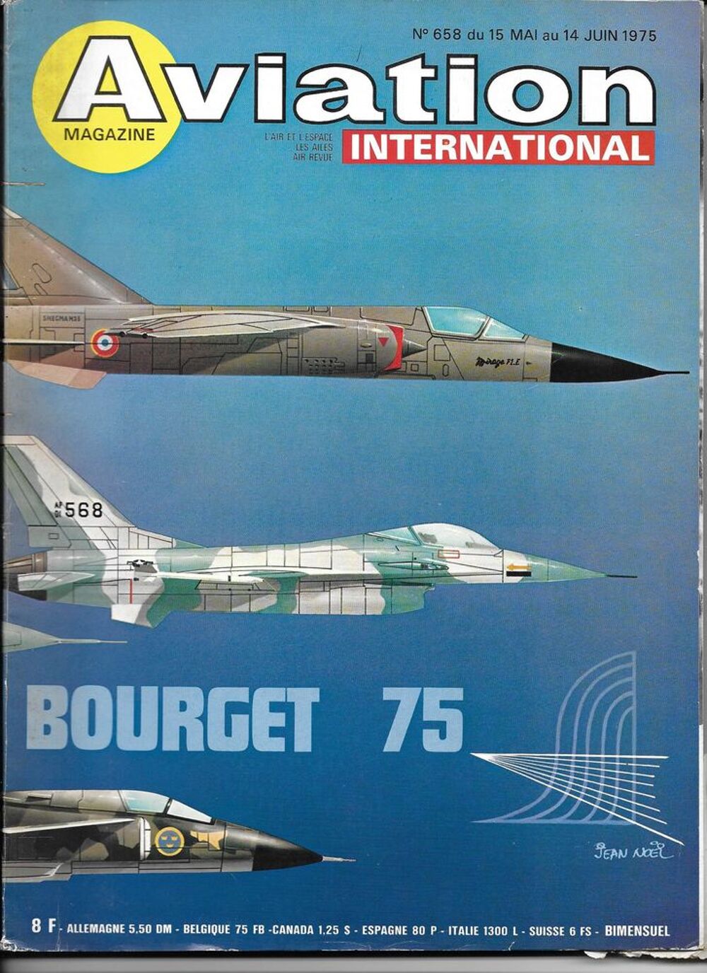 Revues AVIATION MAGAZINE - N&deg; sp&eacute;ciaux salon du Bourget Livres et BD