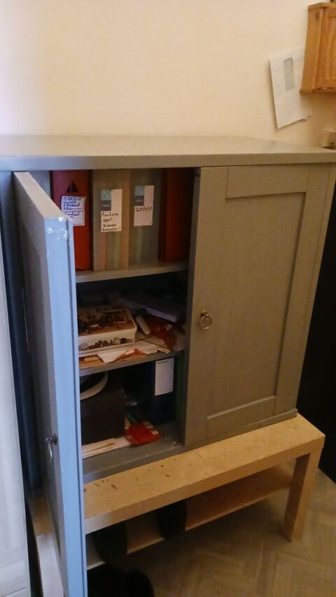 Meuble de rangement en bois peint 20 Suresnes (92)