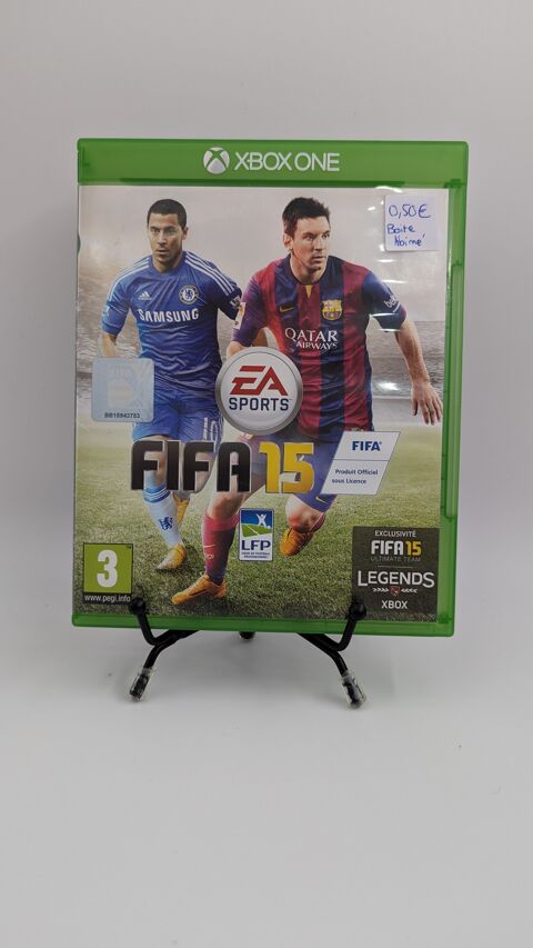 Jeu Xbox One Fifa 15 en boite, sans notices (boite abme) 0 Vulbens (74)