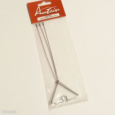 Clipot inox forme delta Autain. Se fixe et s'enl�ve � volont 3 Saumur (49)