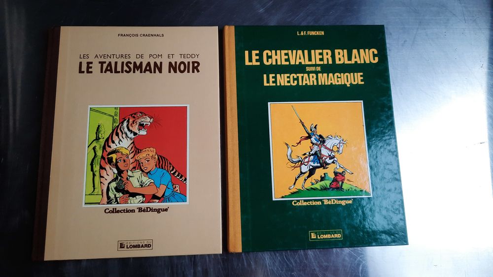 Collection B&eacute;Dingue Pom et teddy - Chick Bill - etc... 8 alb Livres et BD