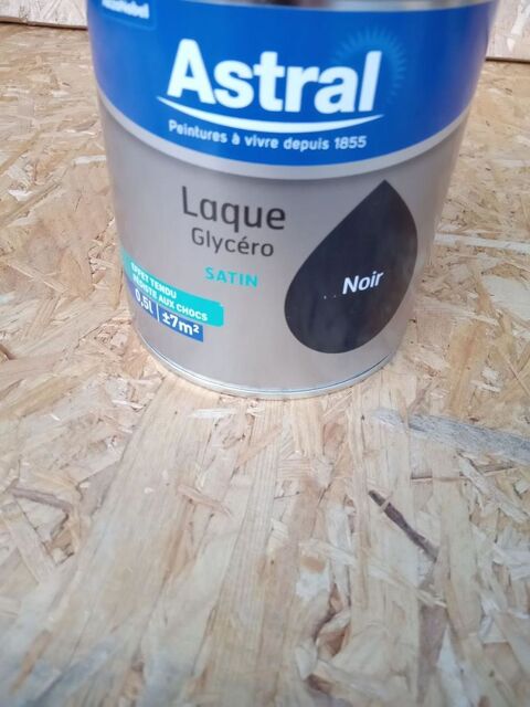 peinture noir satin� ou brillant astral pot 1/2L en glyc�ro 10 Aubagne (13)