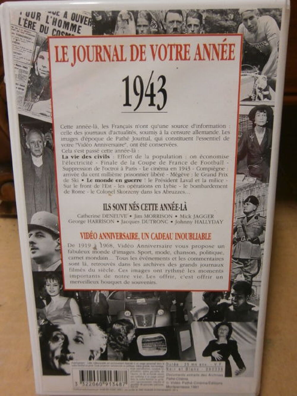 Le Journal de Votre Ann&eacute;e 1943 Photos/Video/TV