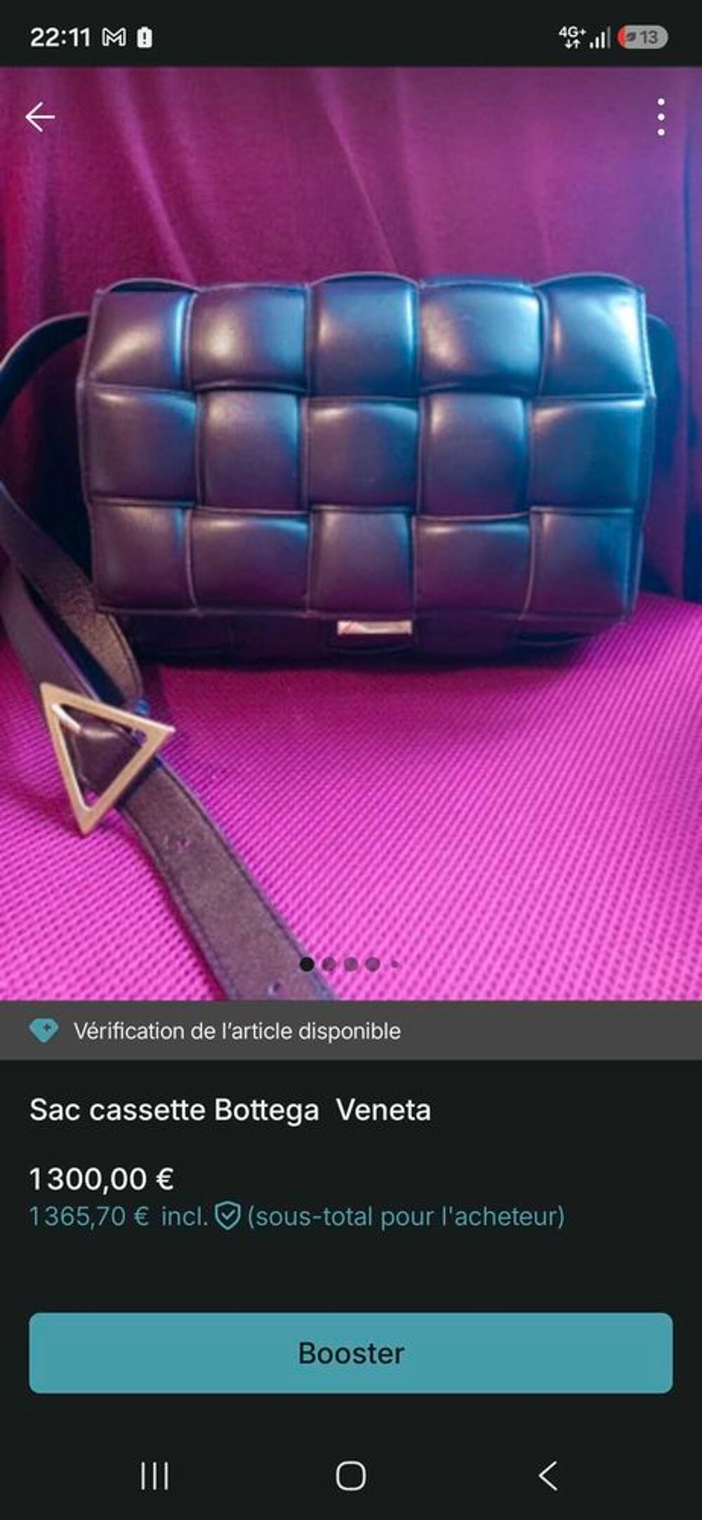sac bottega venetta Maroquinerie