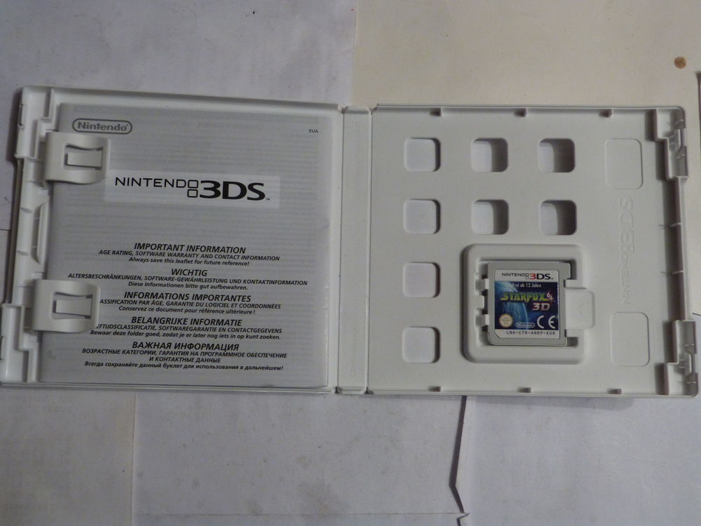 JEU NINTENDO 3 DS STARFOX 64 - 3 D Consoles et jeux vidéos