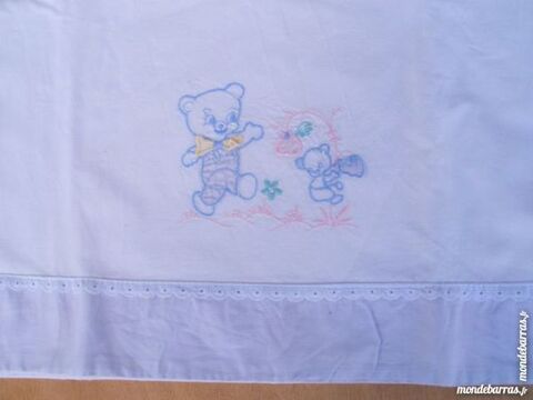 Drap b�b� NATALYS 73cm x 115 cm oursons 4 Montauban (82)