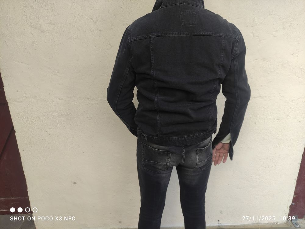Veste jean homme taille L neuve jamais port&eacute; Vêtements