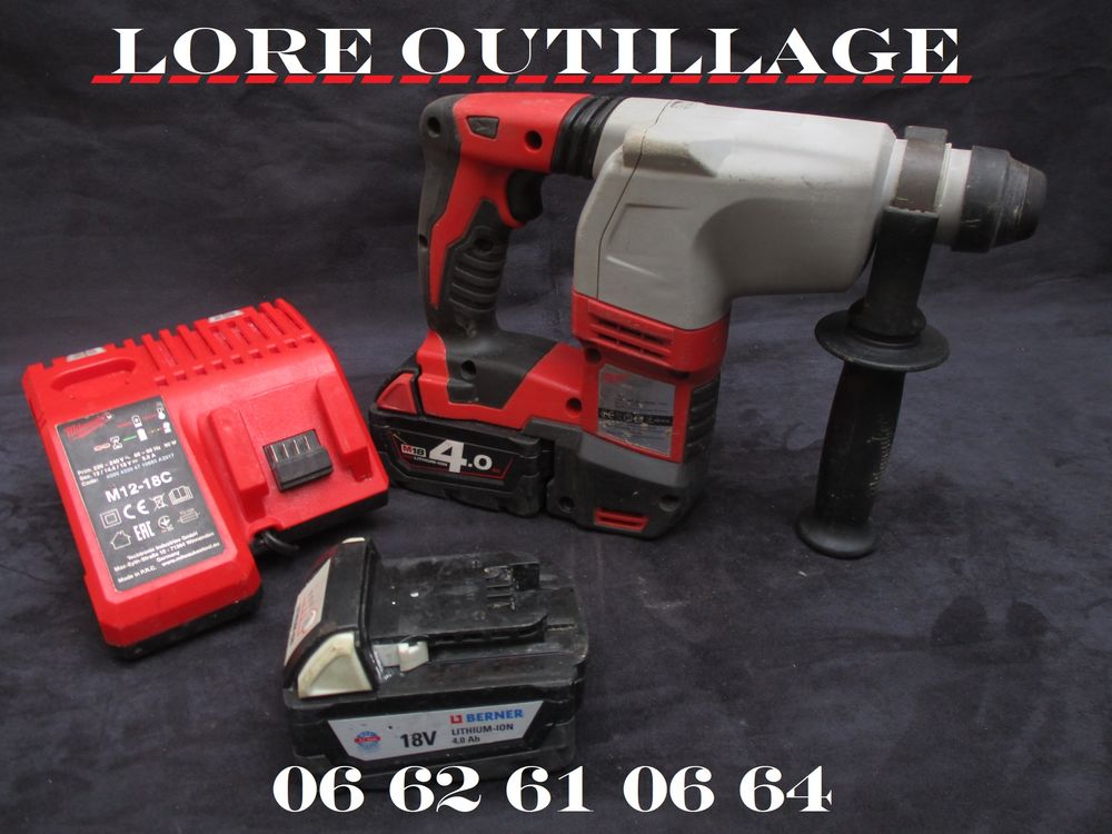 MILWAUKEE HD18 H - Perforateur - Burineur Bricolage
