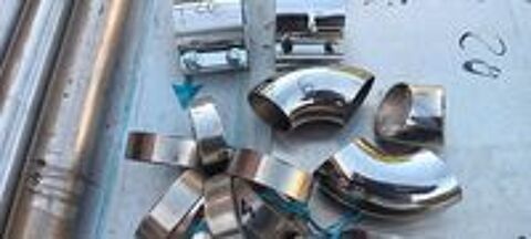   Tube inox 60,3  coude collier 