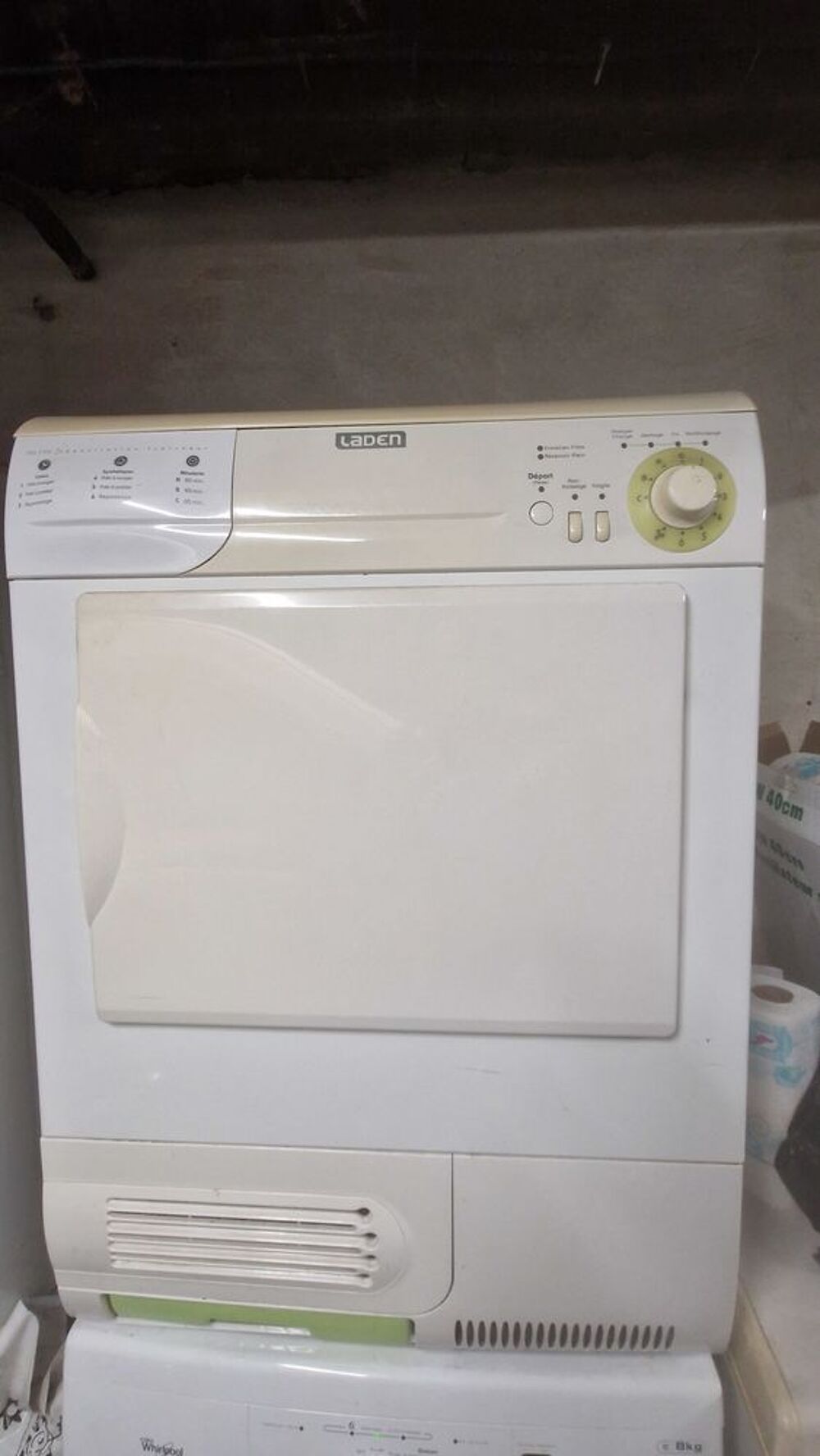 S&egrave;che linge Electroménager