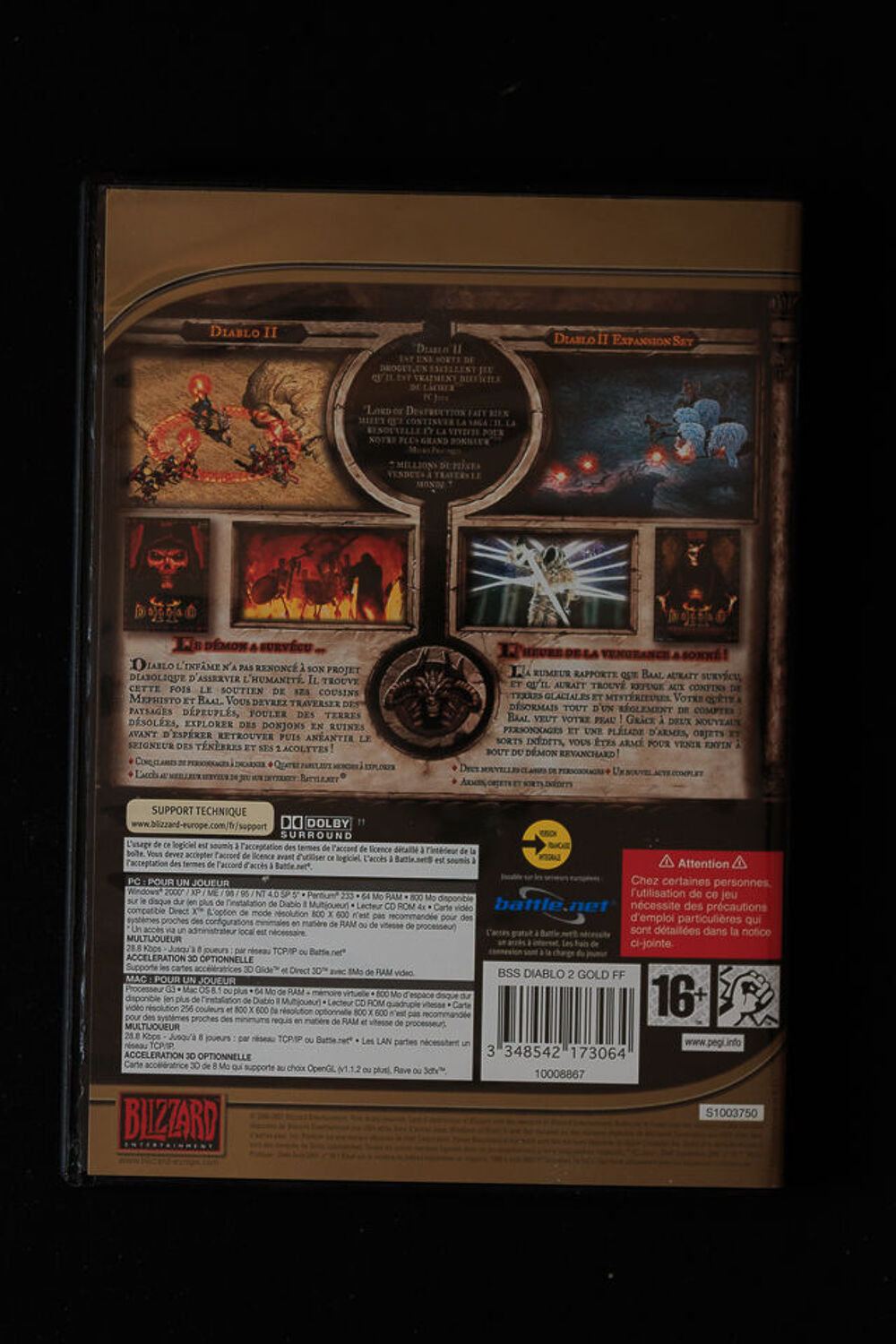 Diablo 2 + Expansion set Consoles et jeux vidos