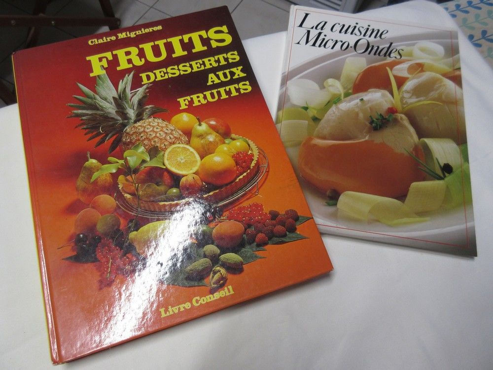 Livres Dessert aux fruits + cuisine au micro ondes Livres et BD