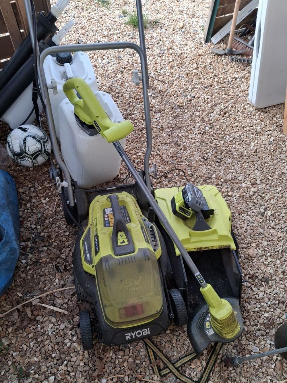 tondeuse &agrave; batteries Jardin