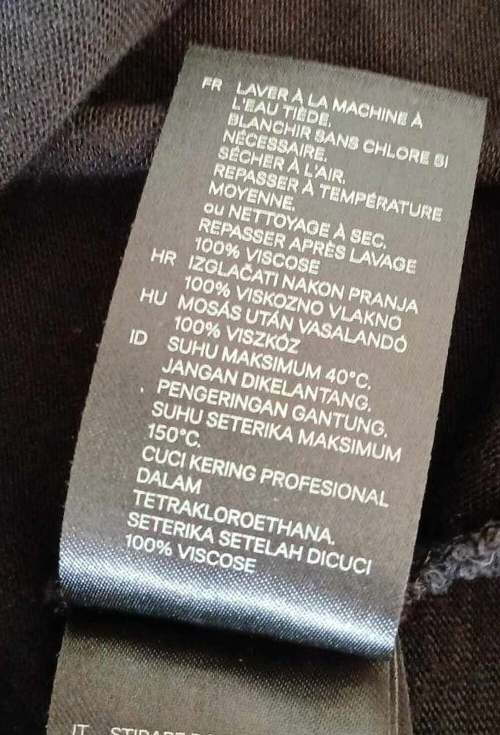 AG-VE05 veste noire l&eacute;g&eacute;re T40 - maternit&eacute; Vêtements