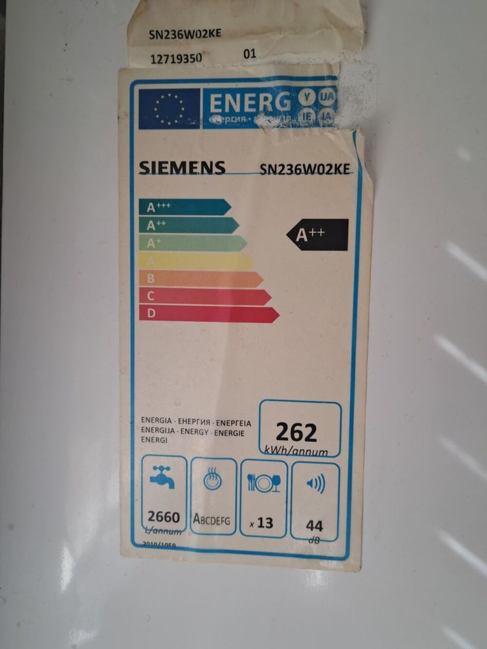 Lave-vaisselle Siemens - HQ300 13-14 couverts Electroménager