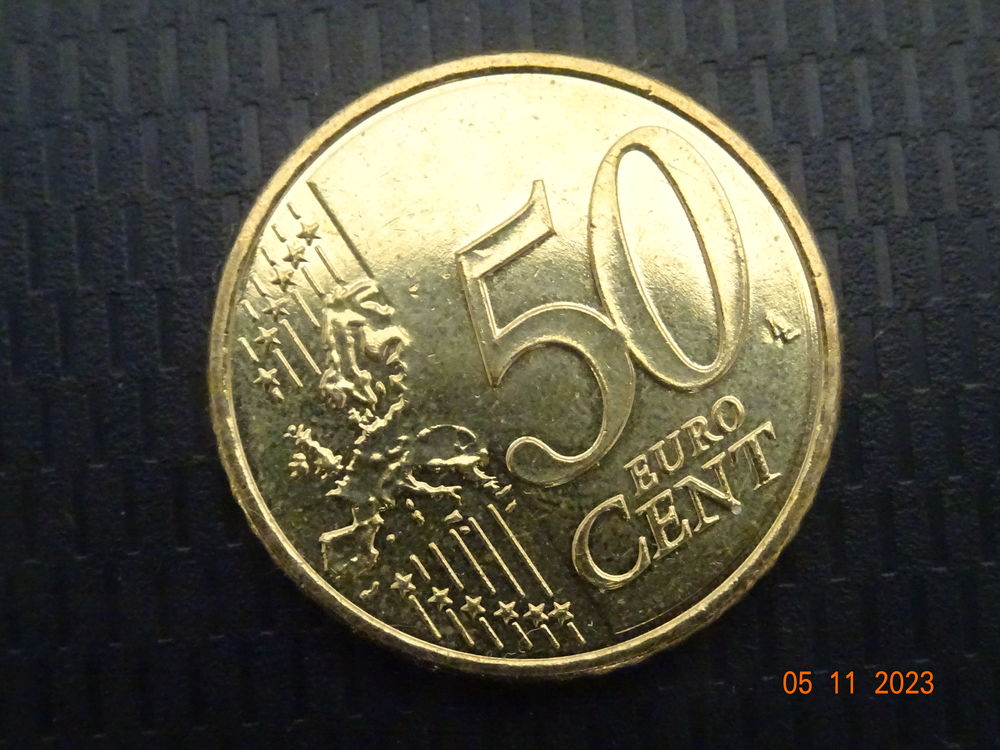 pi&egrave;ce 50 centimes d'Euros Chypre 2019 
