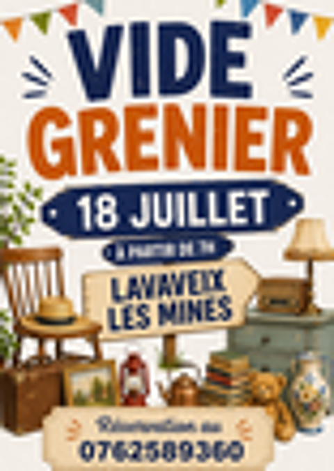 Vide grenier Vide grenier, marché aux puces, braderie