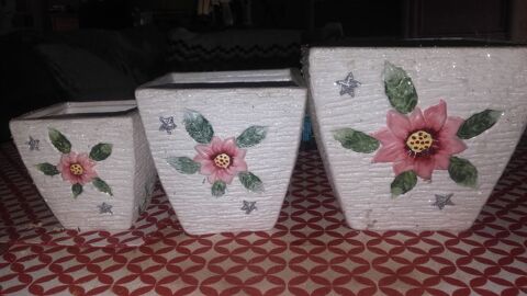 lot de 3 cache pot 6 La Mézière (35)