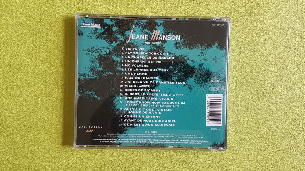 JEANE MANSON CD et vinyles