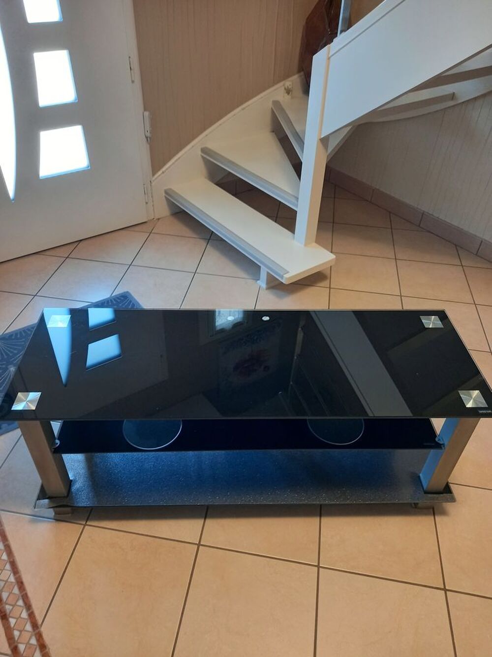 Table basse en verre t&eacute;l&eacute; ou autres Meubles