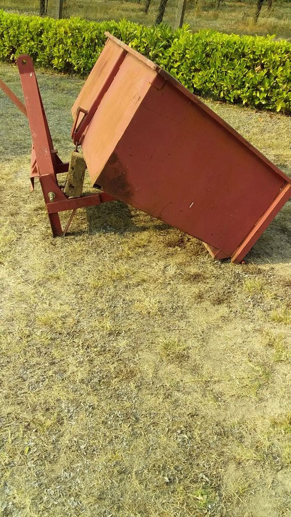 Bennette pour tracteur sur 3 points Bricolage