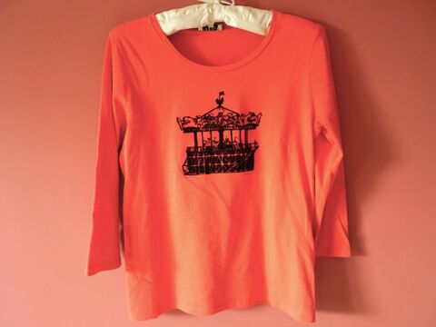 T-shirt Claudie Pierlot Femme 36 S carroussel 22 Brienne-le-Chteau (10)