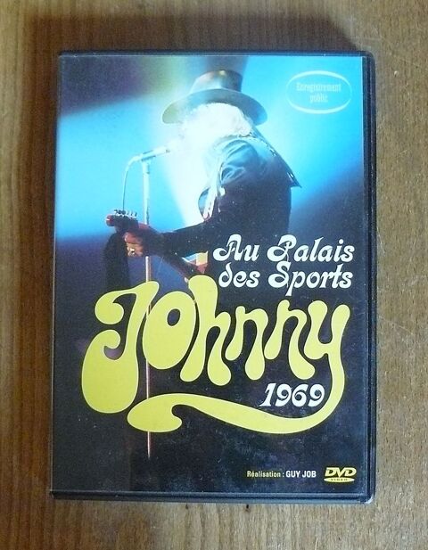 DVD Johnny HALLYDAY : Johnny au Palais des Sports 1969 8 Argenteuil (95)
