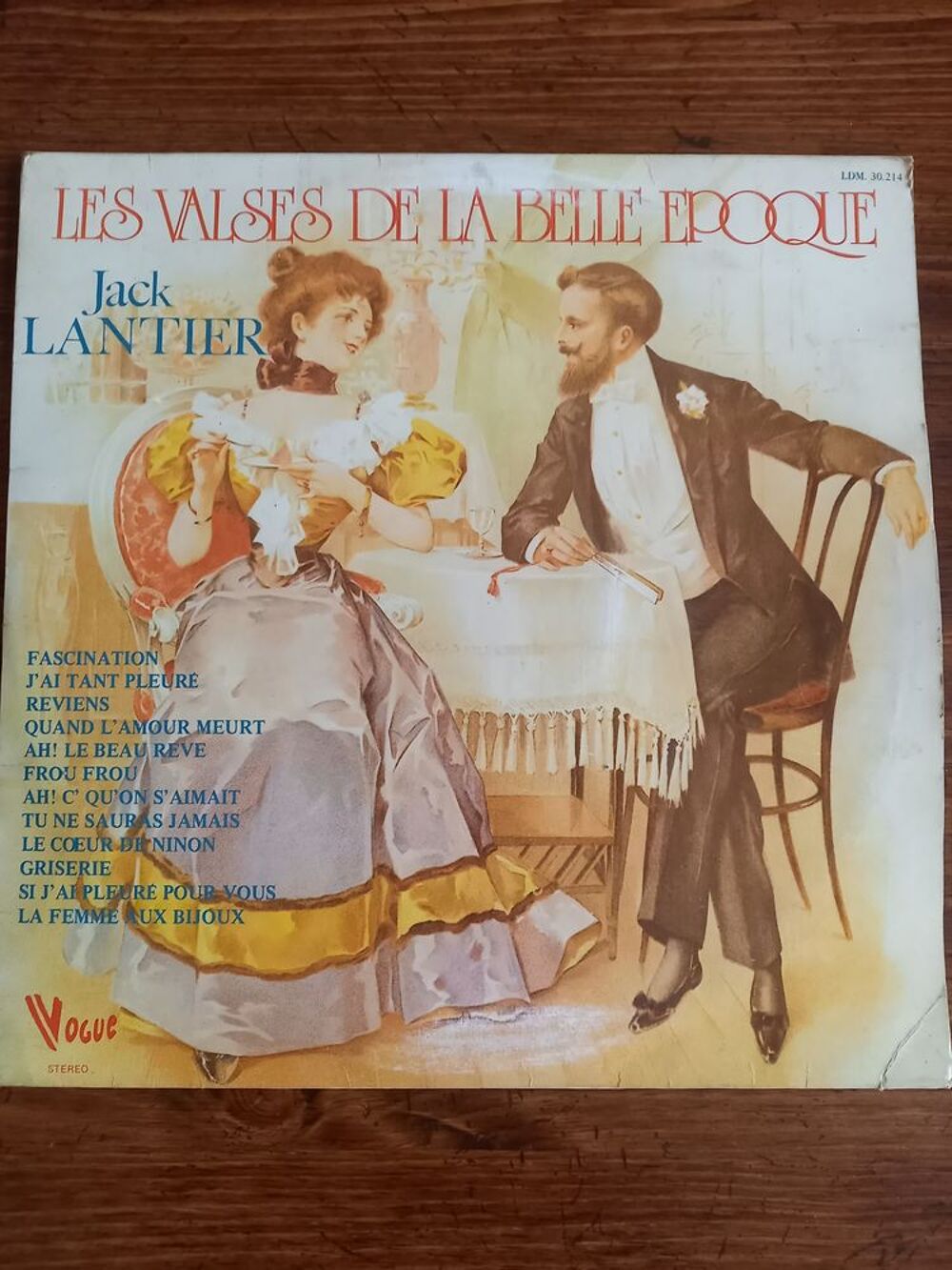 2 Disques 33 tours JACK LANTIER CD et vinyles