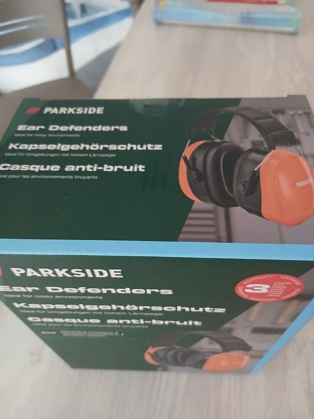 Casque antibruit neuf Parkside Bricolage