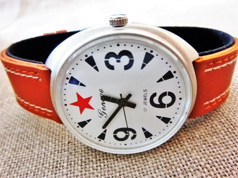 GENEVE montre JUMBO russisante homme 1985 RUS0087 Bijoux et montres