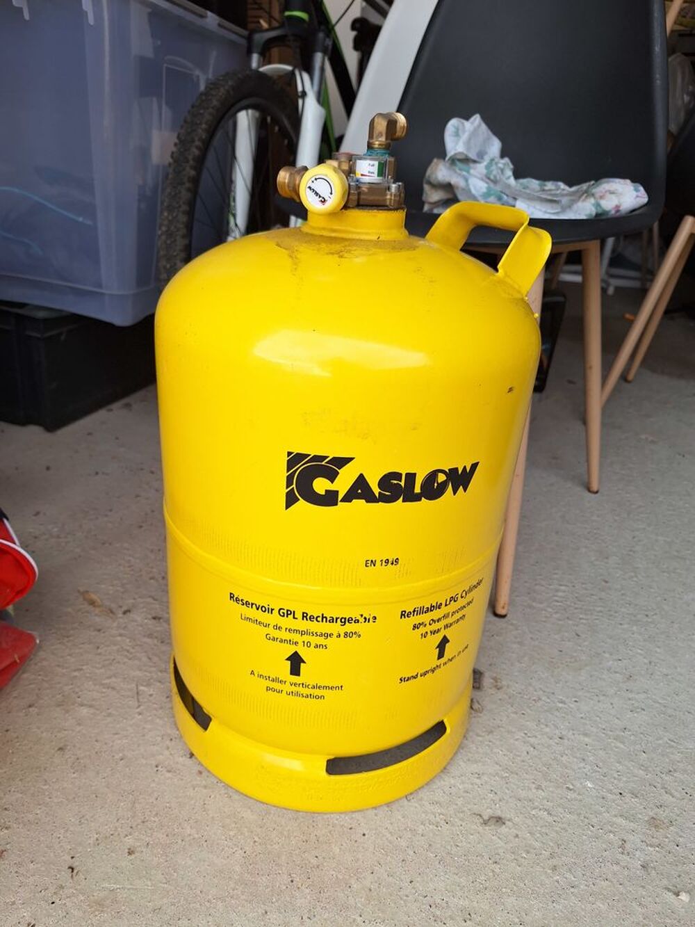 Boutrille de gaz gpl Bricolage