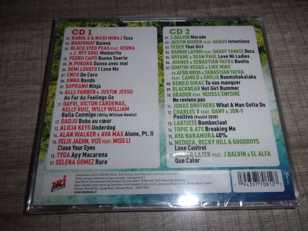 CD NRJ Latino Hits 2020 (Neuf) CD et vinyles