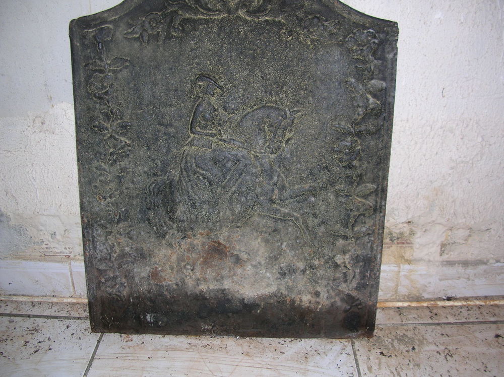 Plaque Fonte de Chemin&eacute;e Décoration