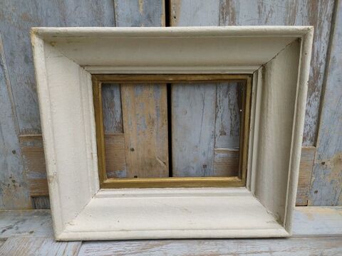 Cadre Bois Moulure Droite Doucine Feuil 23,2cm x 17cm 75 Loches (37)