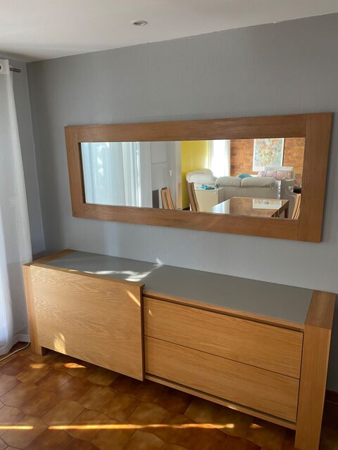 Lot buffet bas + miroir coordonn 240 Corbas (69)
