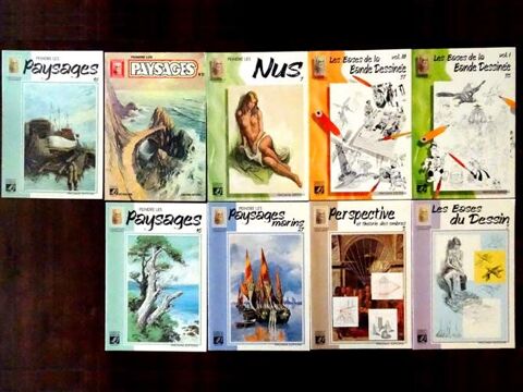 Livres artistique, éditions VINCIANA, lot de 9, TBE 56 Paris 4 (75)
